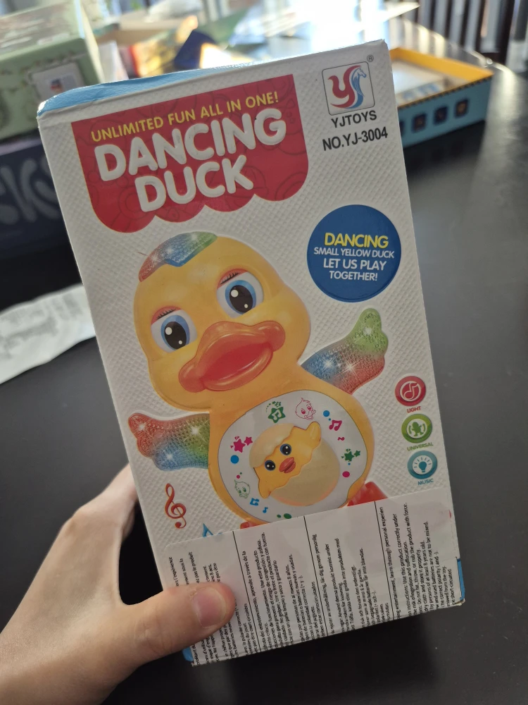 Dancing Duck toy good for tummy time #cleanout - photo 3