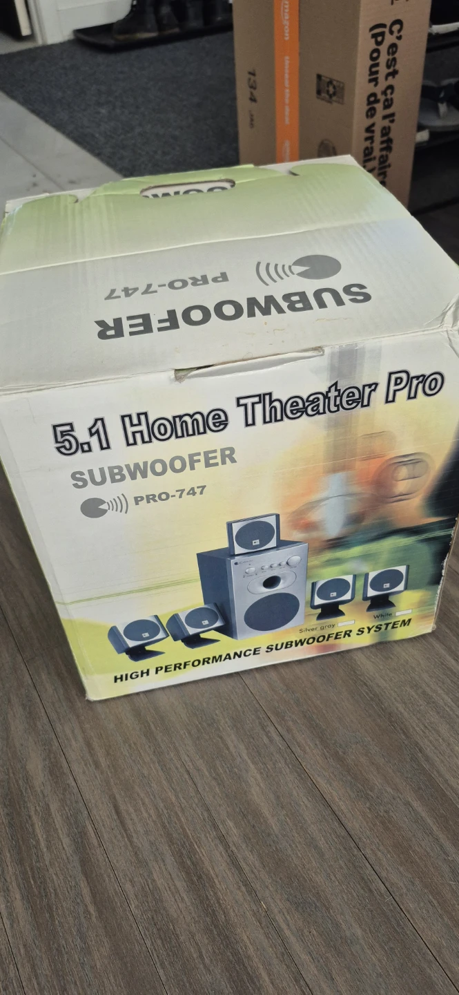 5.1 Home Theater Pro Subwoofer System