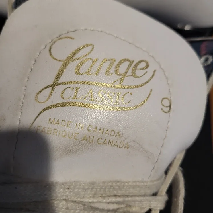 Lange Classic White Ice Skates - Size 9 image indicator(2)