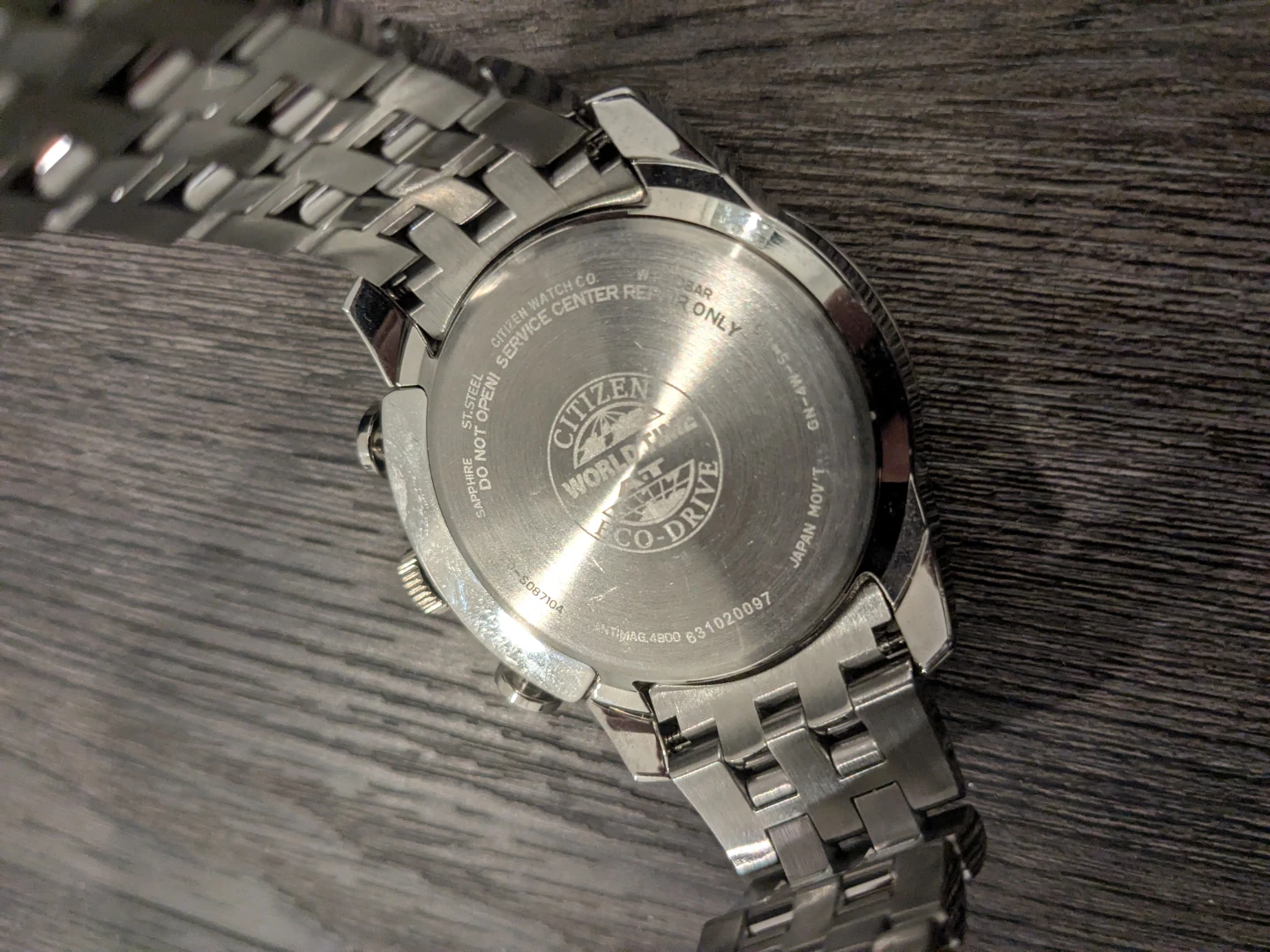 Citizen Eco-Drive World Chronograph A-T Watch - photo 5
