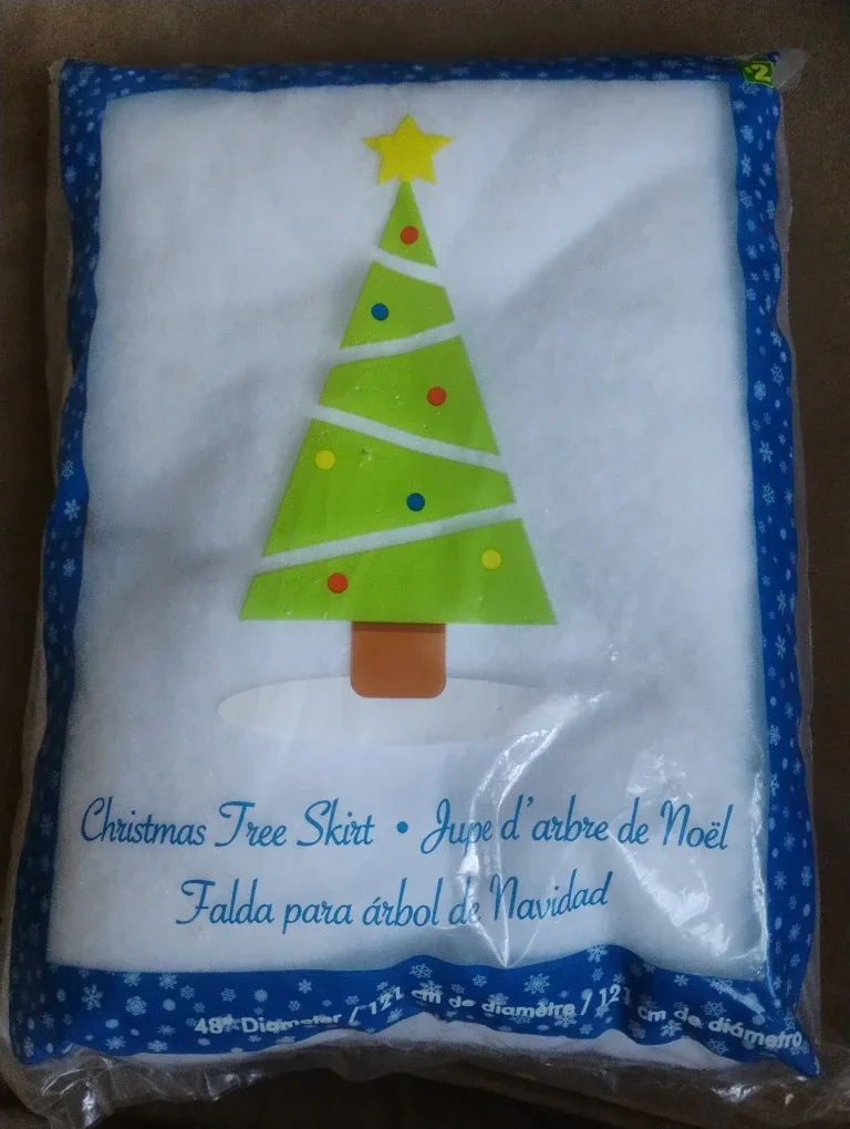 Christmas Tree Skirt - 48" Diameter