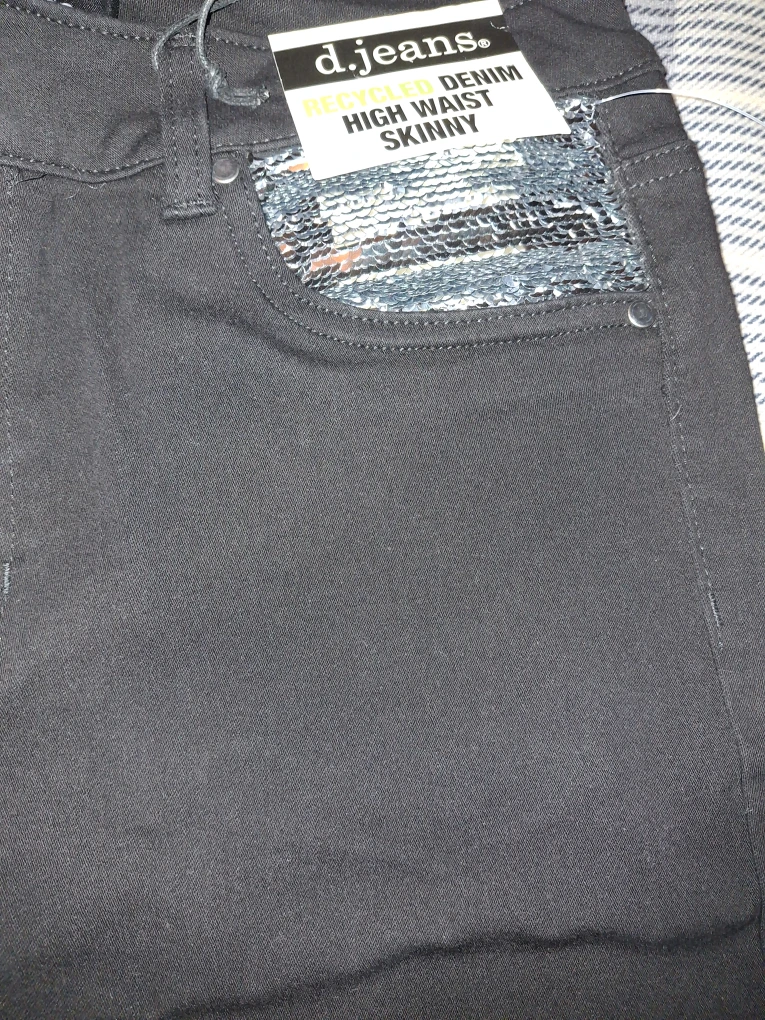 d.jeans Recycled Denim High Waist Skinny - Size 10 - photo 3