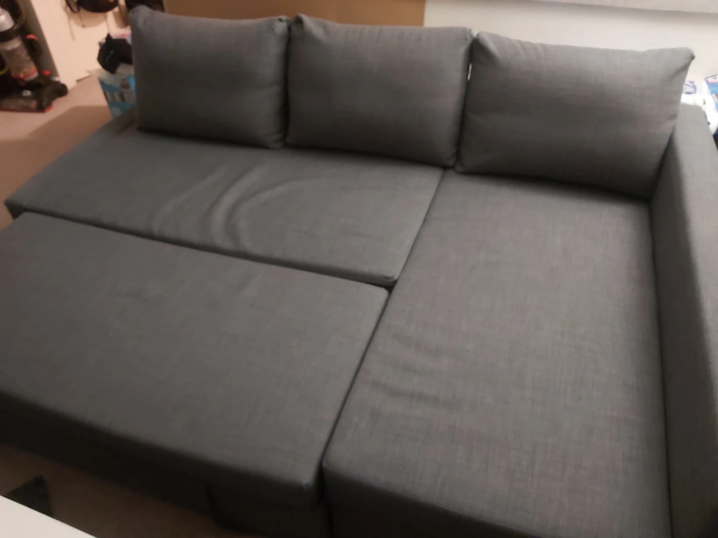 IKEA FRIHETEN Bed Sofa - Grey - photo 3