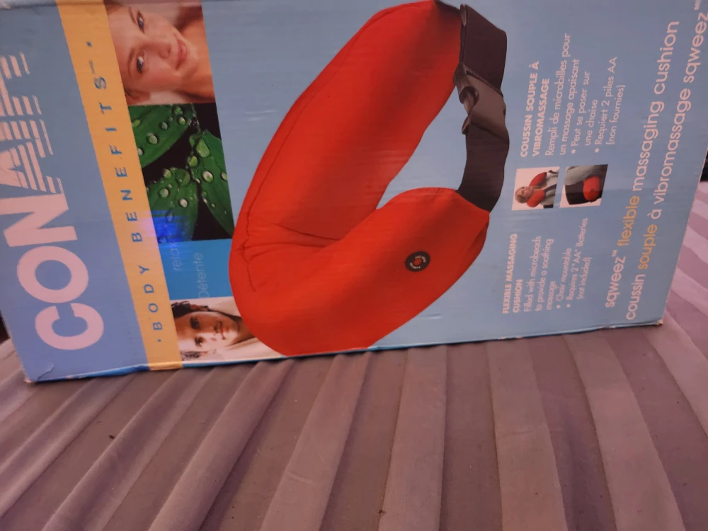 Conair Squeezz Flexible Massaging Cushion