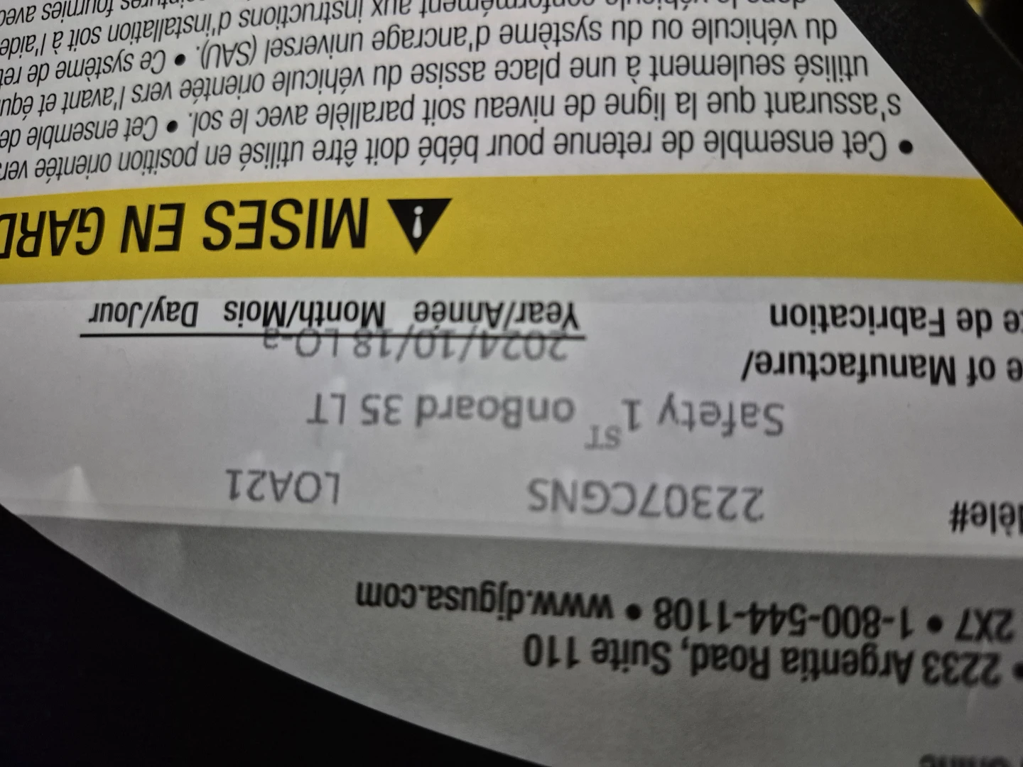 Safety 1st OnBoard 35 LT Infant Car Seat - photo 2