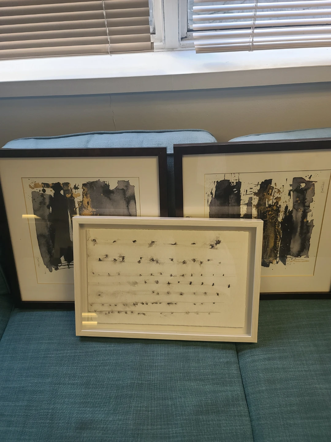 Framed Abstract Art - Set of 3