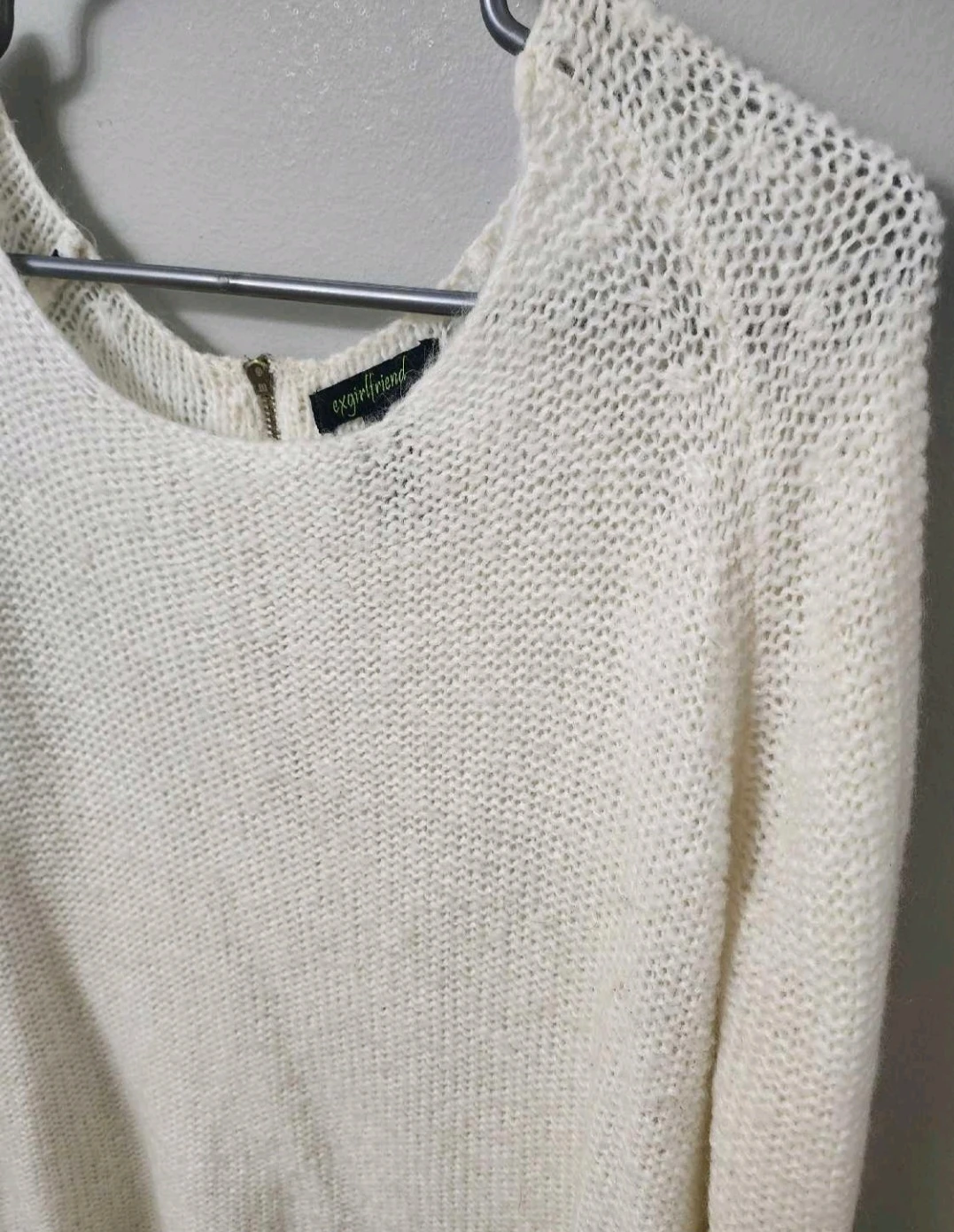 Cream Knit Sweater - photo 2