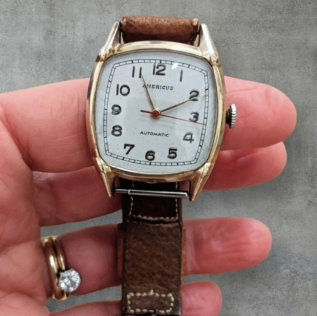 Vintage Americus Gold filled watch - photo 5