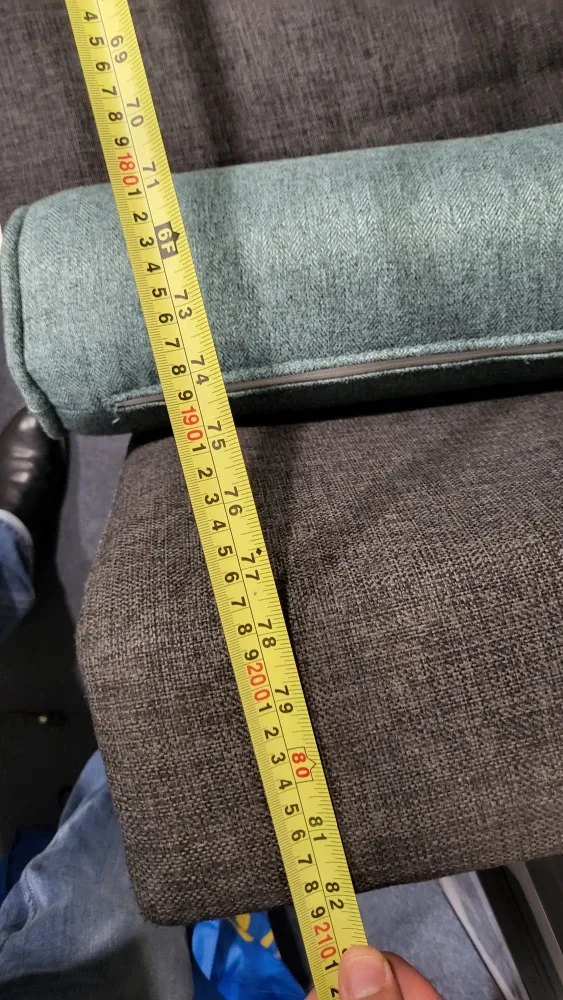 Grey Sectional Sofa - 82cm x 93cm image indicator(4)