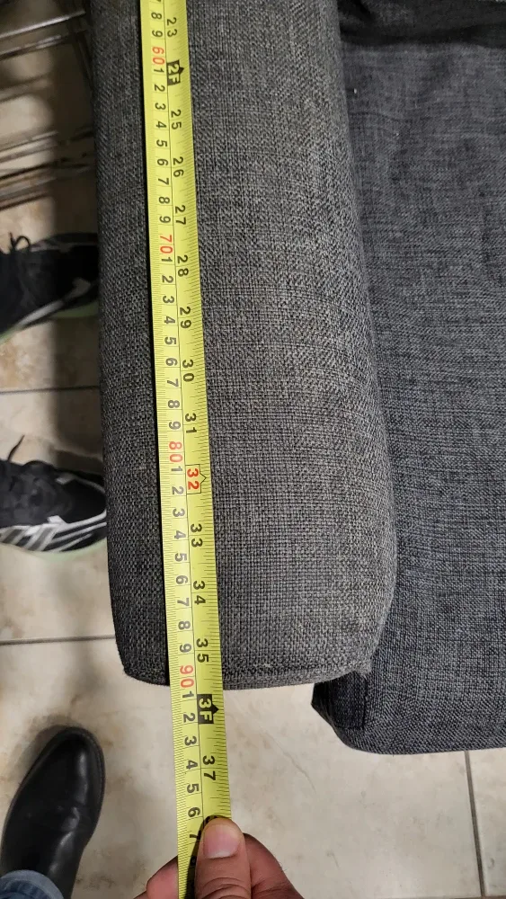 Grey Sectional Sofa - 82cm x 93cm image indicator(5)