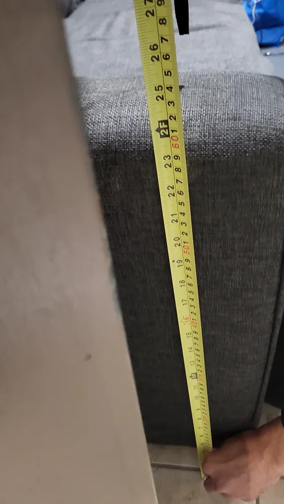 Grey Sectional Sofa - 82cm x 93cm image indicator(6)