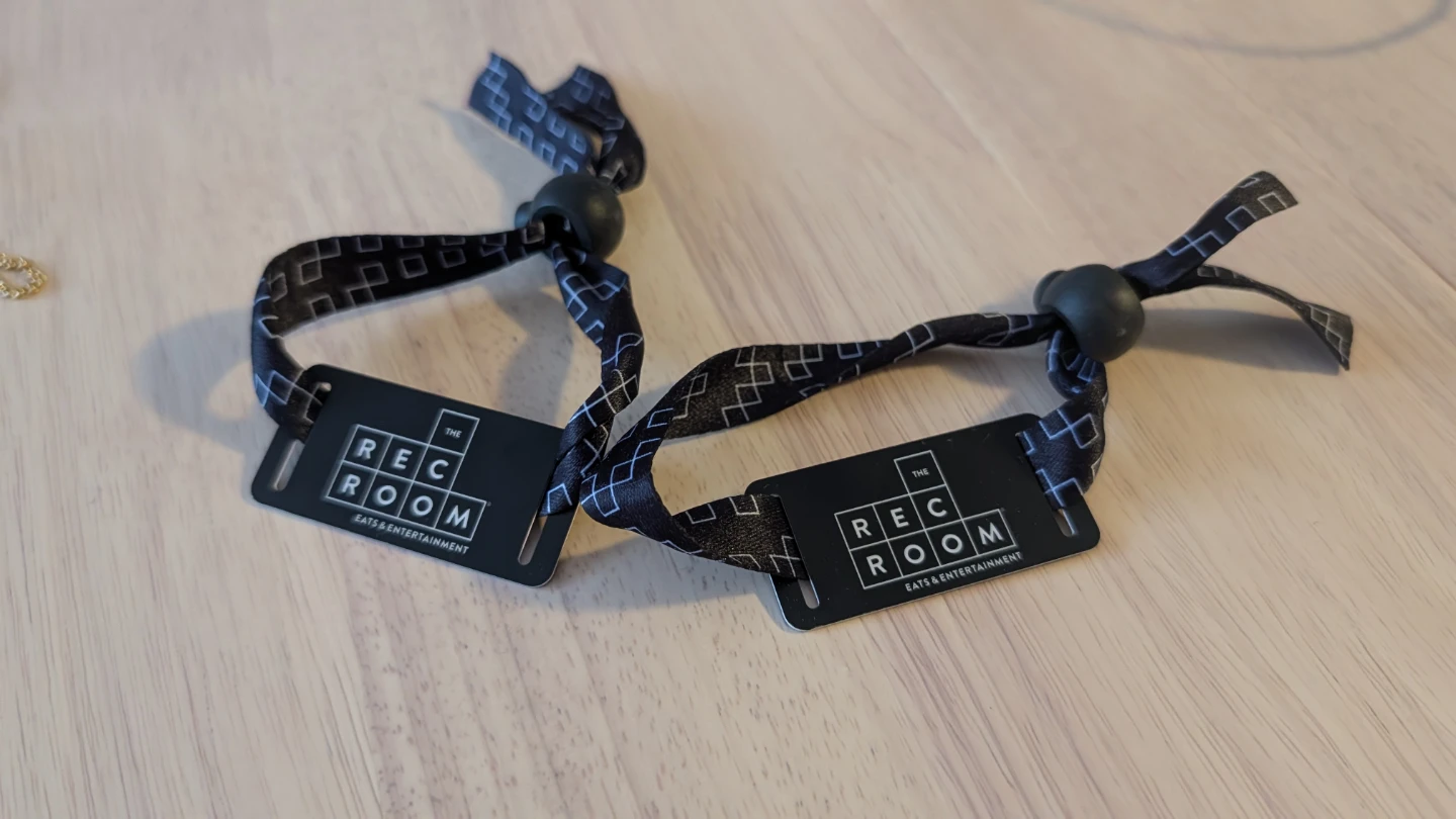 The Rec Room Wristbands