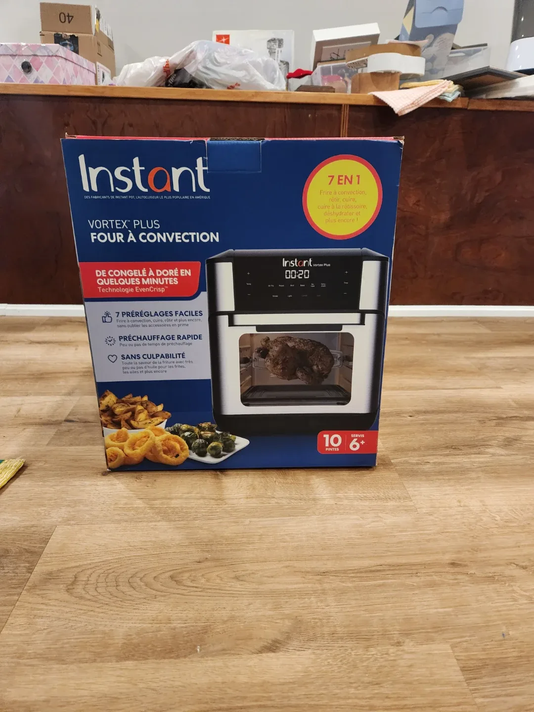 Instant Vortex Plus Air Fryer Oven - Like New!