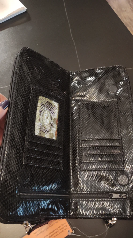 Perlina NYC Black Wallet - photo 4