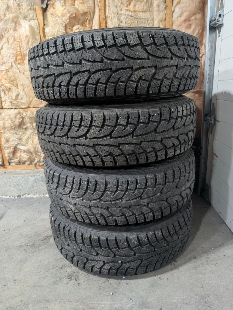 (4)-235/75R16 Winter Tires On Rims Off 2010 Chevrolet Colorado image indicator(9)