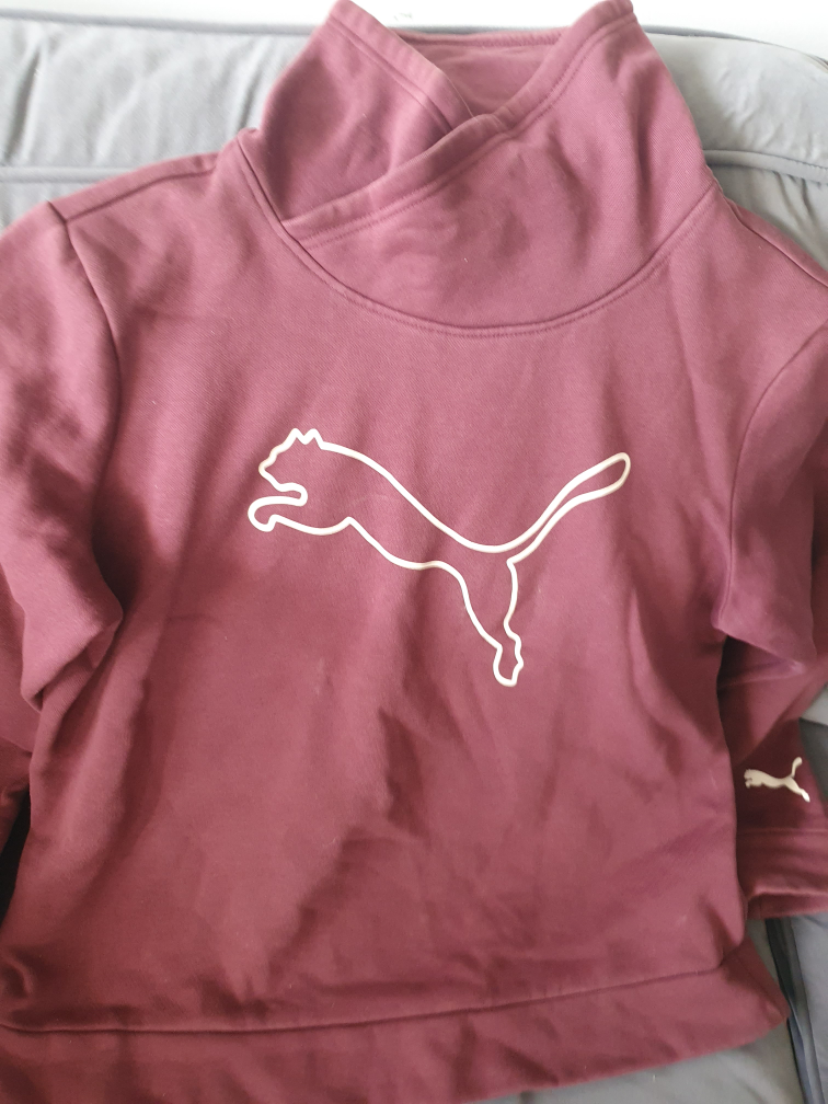 Puma Burgundy Pullover - Size small - photo 2