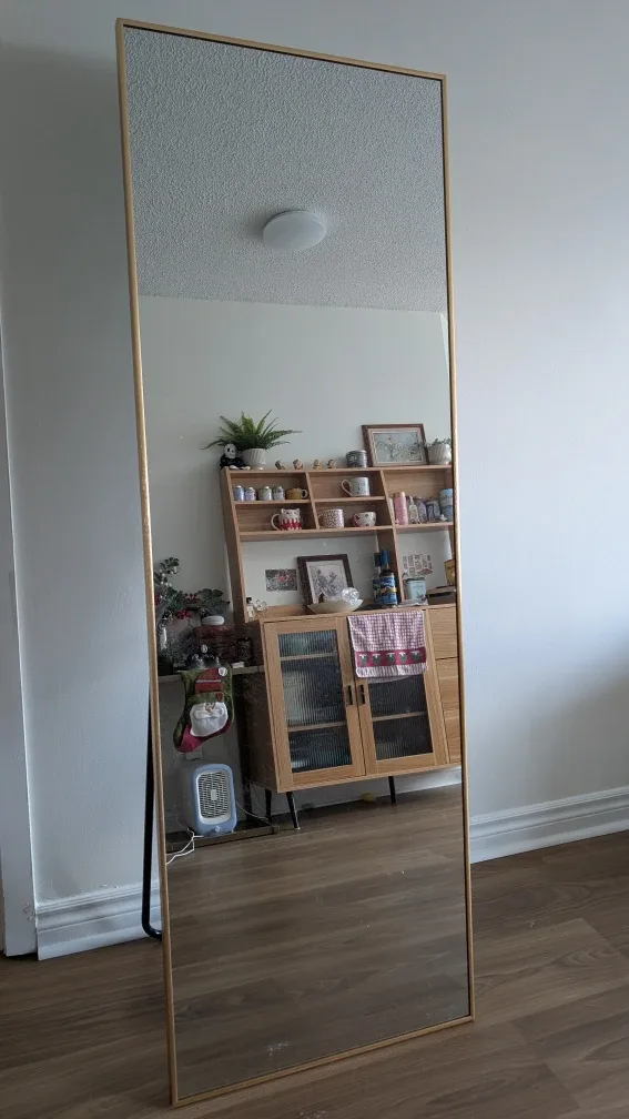Full Length Gold Frame Mirror