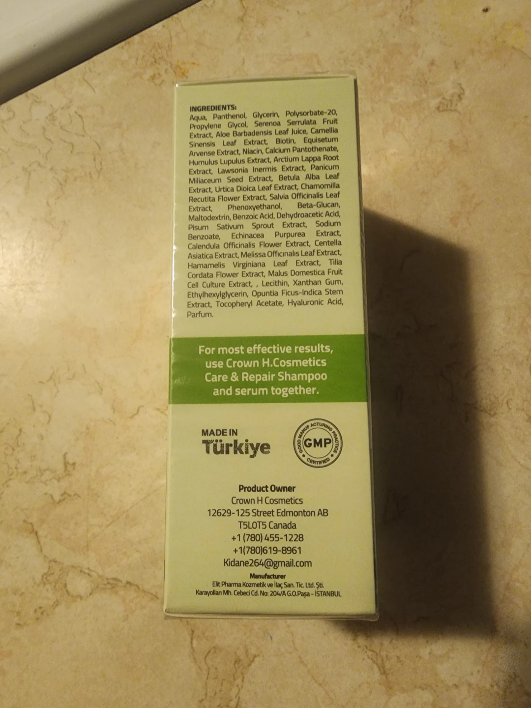 New Crown H. Cosmetics Hair Care & Repair Serum - photo 2