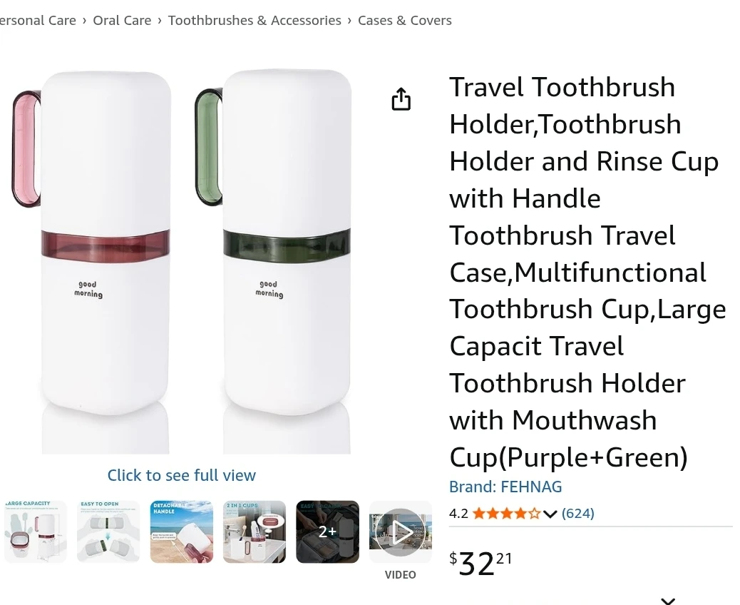 Travel Toothbrush Holder - NEW!!! - photo 2