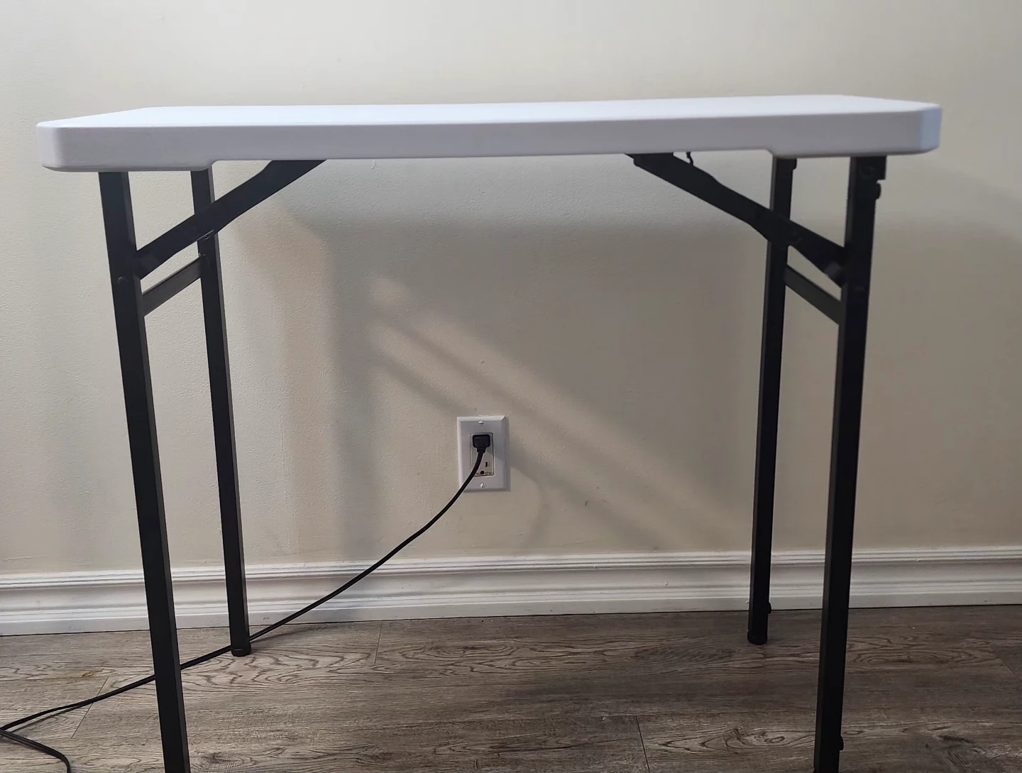 Star Elite Adjustable/ Folding Table - White - photo 2