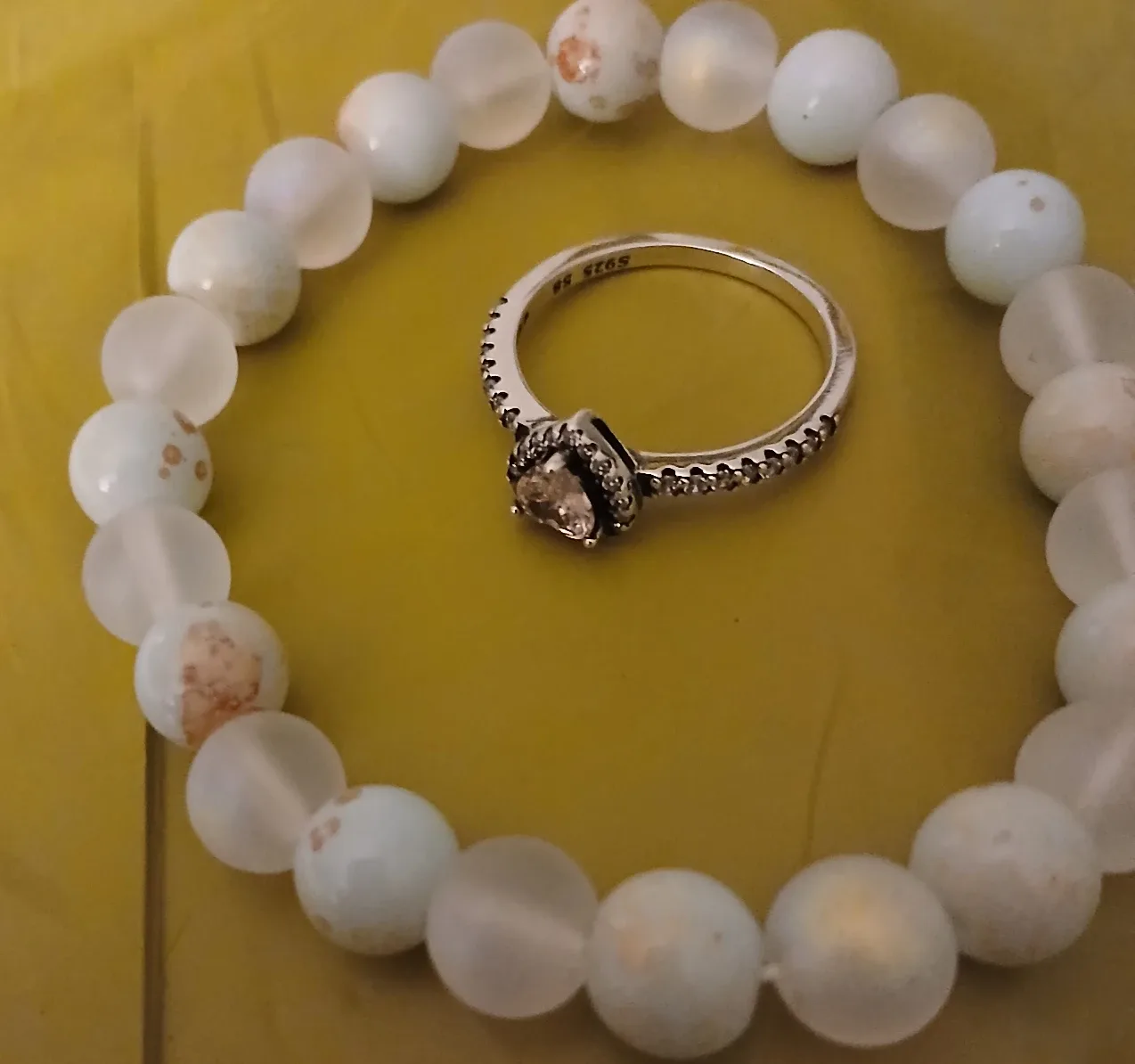 Pandora like Ring/stretchy bangle image indicator(5)