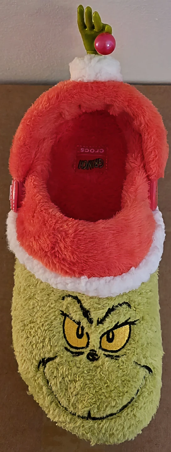 Crocs The Grinch Classic Lined Clog- Size W7/M5 - photo 5