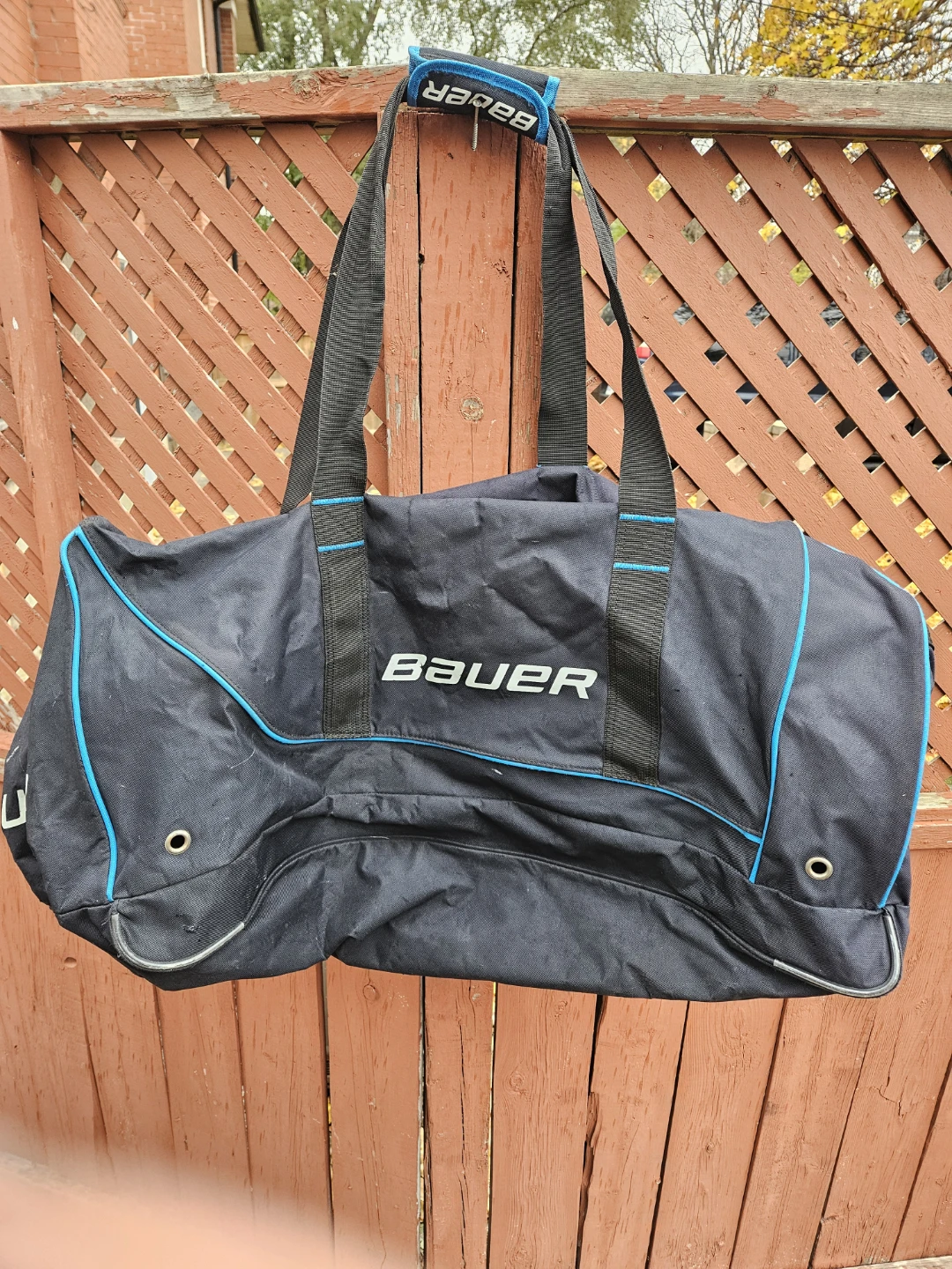 Bauer Hockey Equipment Bag - Blue & Black