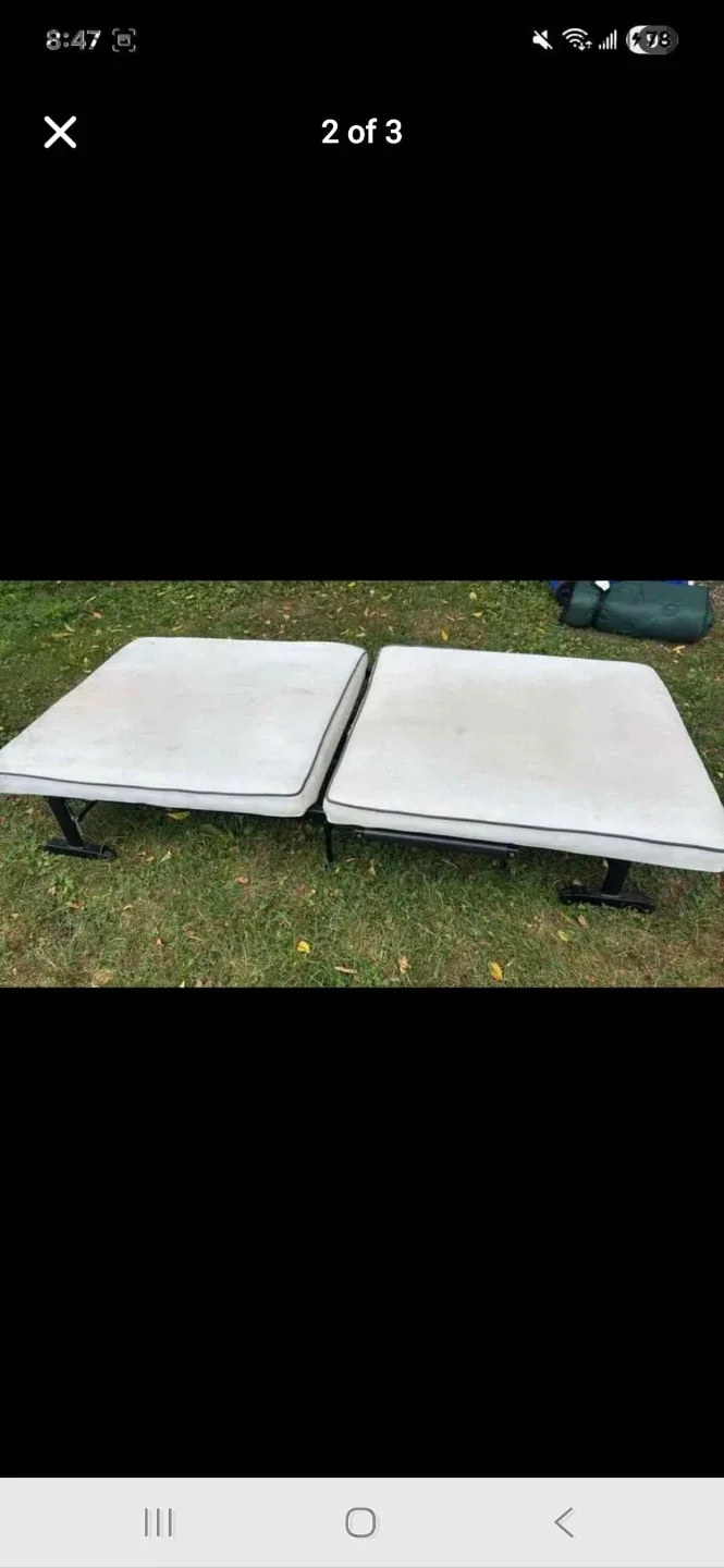 Folding Bed and frame - Portable & Convenient