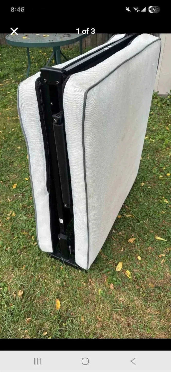 Folding Bed and frame - Portable & Convenient image indicator(3)