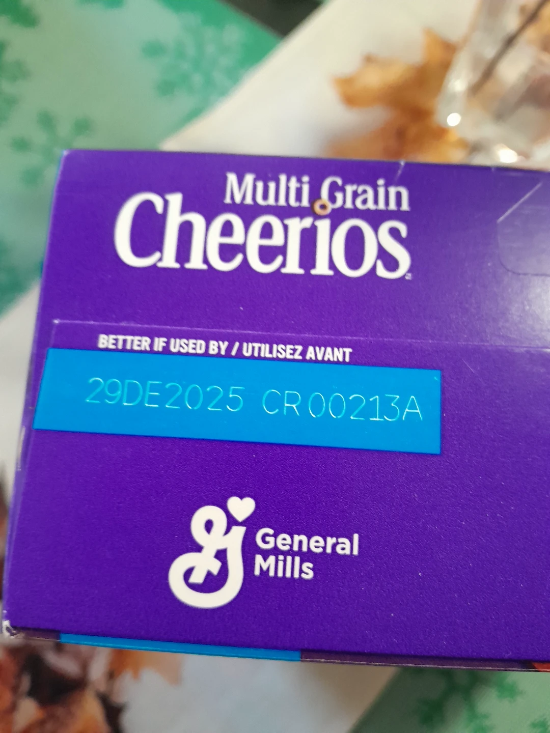 New Multi Grain Cheerios Cereal
