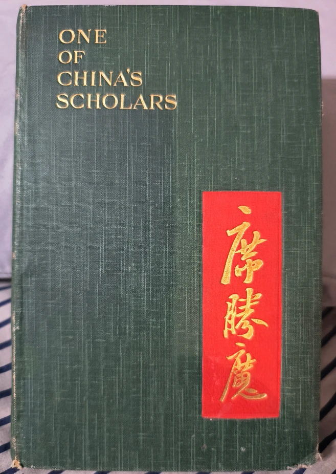 One of China's Scholars, circa 1905, hardback