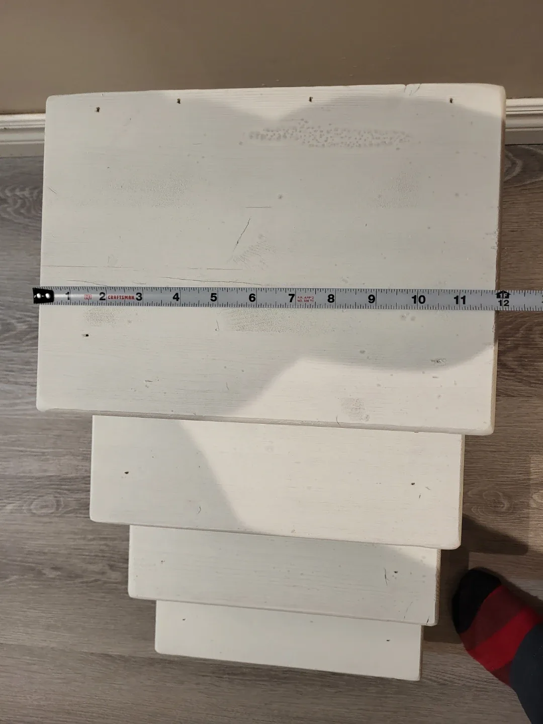 White Wooden Pet Steps - 14" Height image indicator(4)