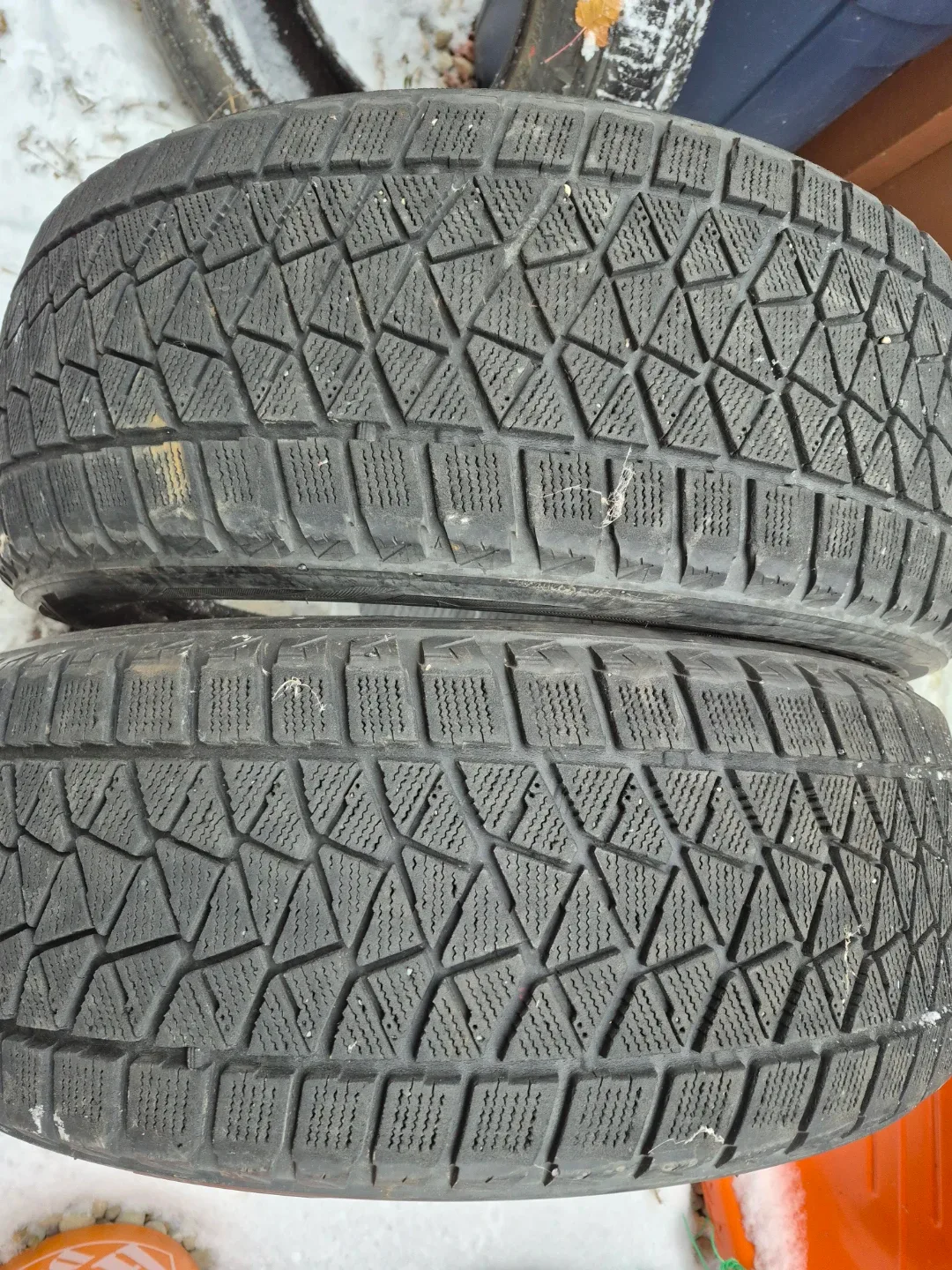 235/55r20. Used Winter Tires - Set of 2 image indicator(5)