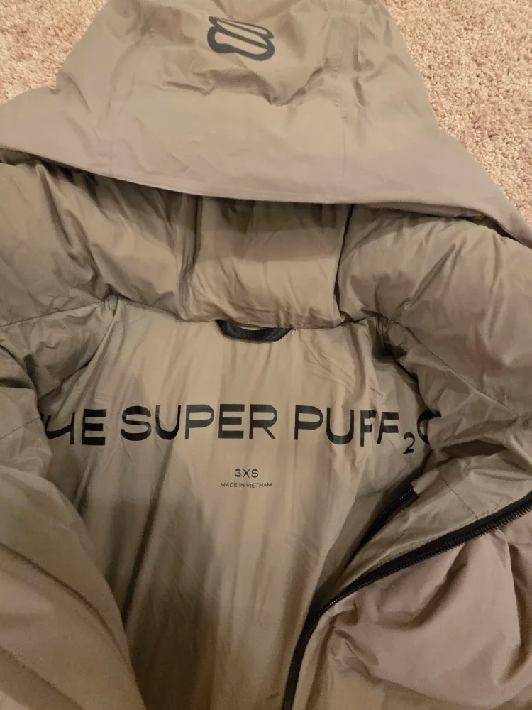 Aritzia The Super Puff2O Long - Rainstop Modern Taupe image indicator(8)