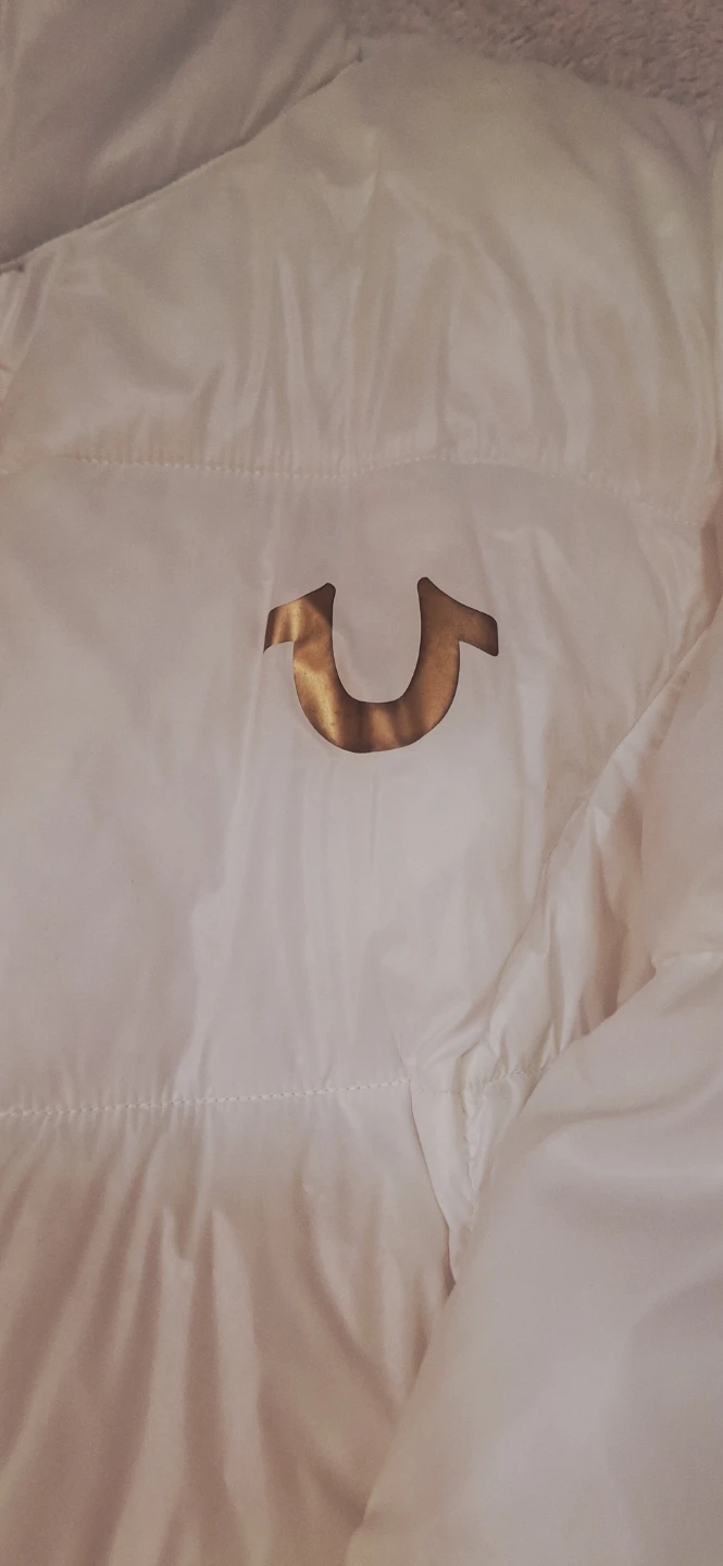 AUTHENTIC True Religion White Puffer Jacket XS - photo 2