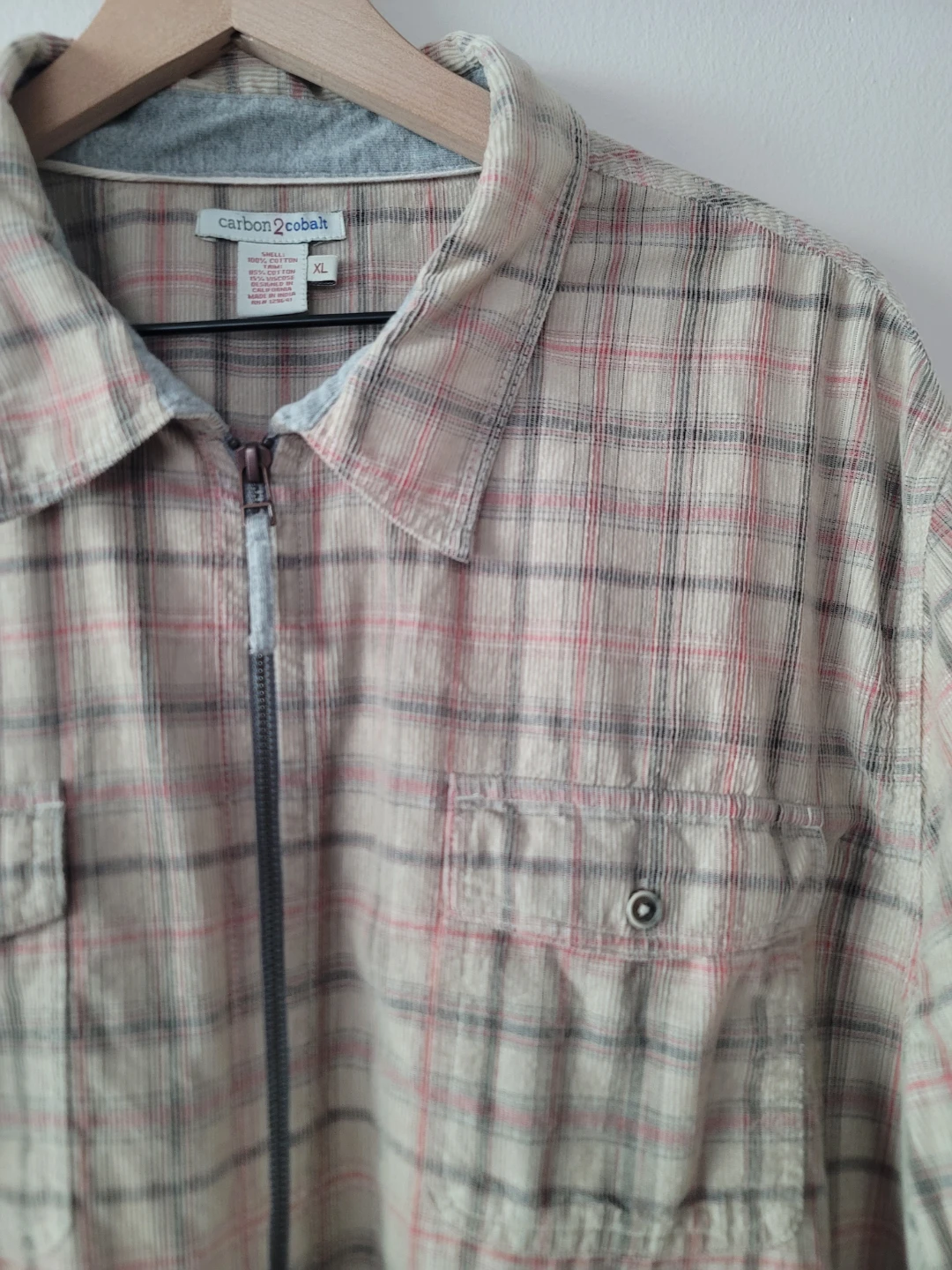 Carbon2Cobalt Plaid Shirt Jacket - XL - photo 2