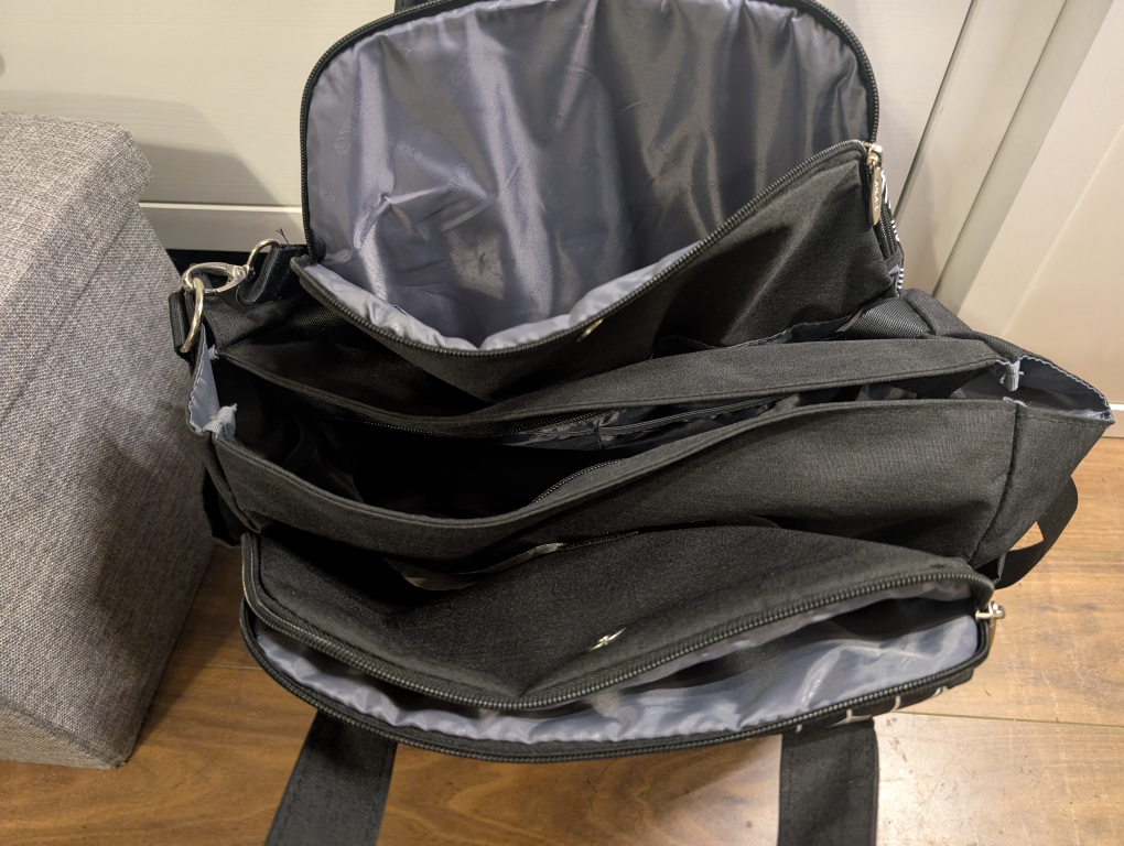 LEKE Baby Diaper Bag - Black - photo 3