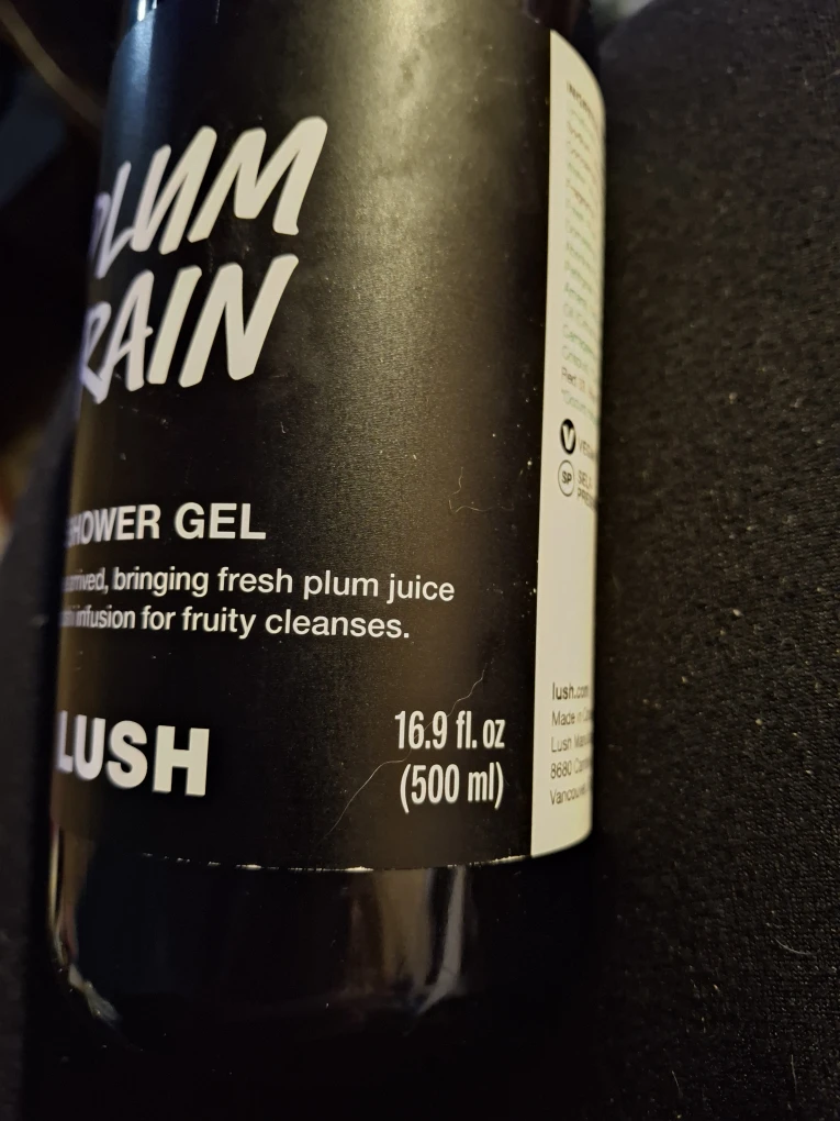 Lush Plum Rain Shower Gel 500ml - photo 2