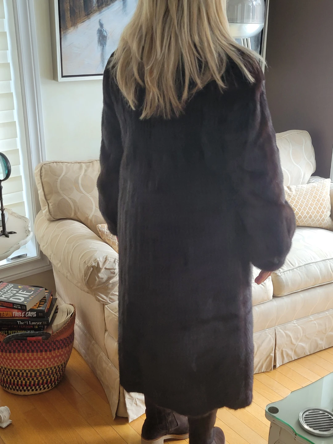 Vintage Brown Mink Fur Coat - photo 3