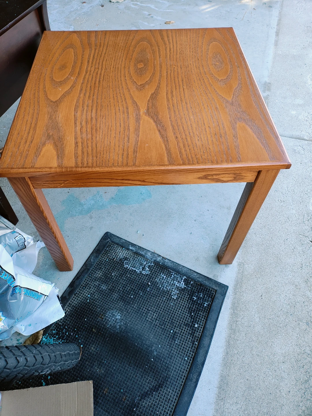 Wood Accent Table - photo 2