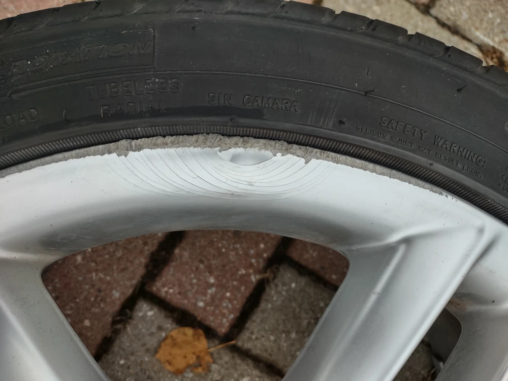 #cleanout Audi Alloy Wheels with Tires - Set of 4 - photo 3