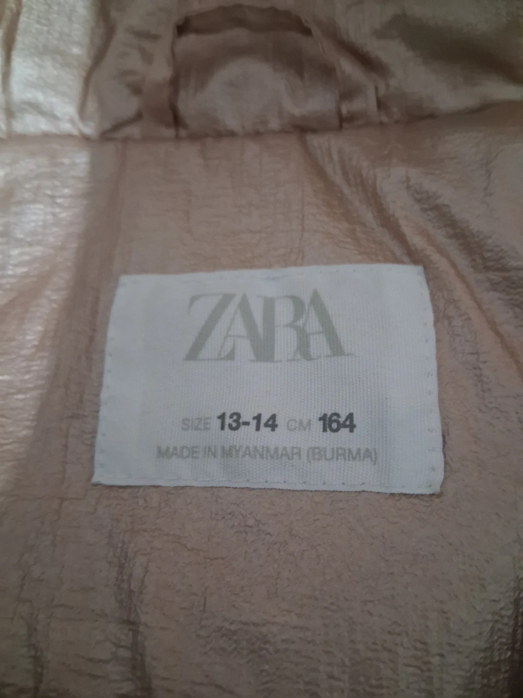 Zara Girl Puffer Jacket, Size 13-14 - photo 3