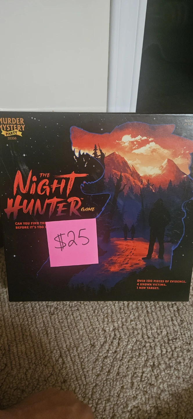 The Night Hunter Murder Mystery Party Game