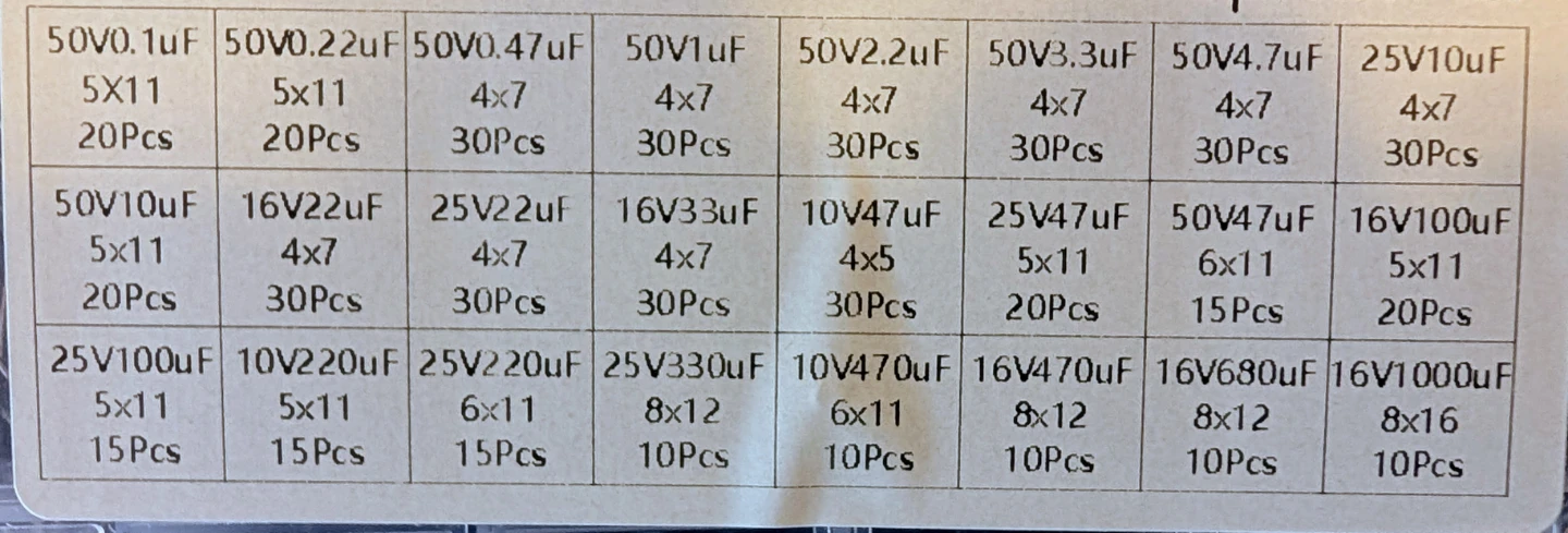 NWOP - 35V 330UF Capacitor - MORE VOLTAGES AVAILABLE SEE PIC - photo 4