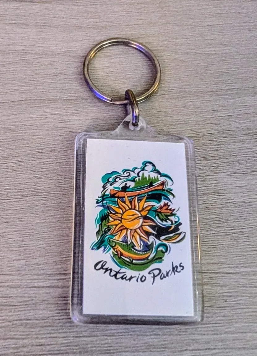 Brand New Ontario Parks Keychain