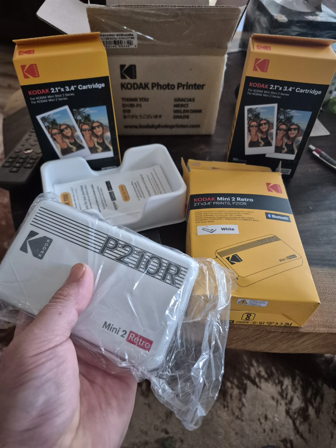 New Kodak Mini 2 Retro Photo Printer - White
