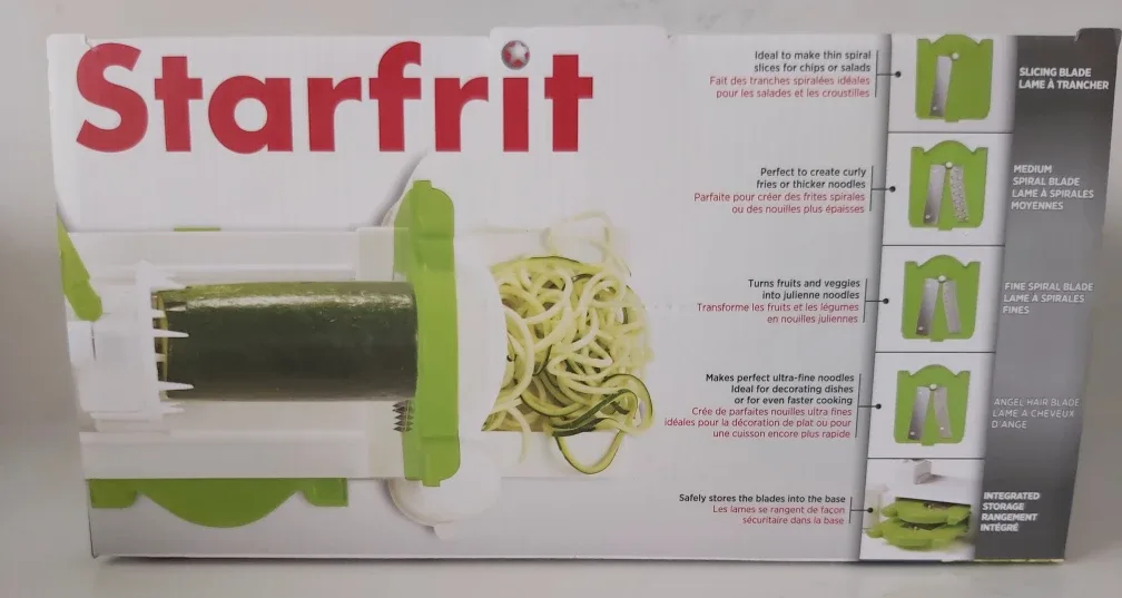 Patty maker, spiralizer, mug image indicator(5)