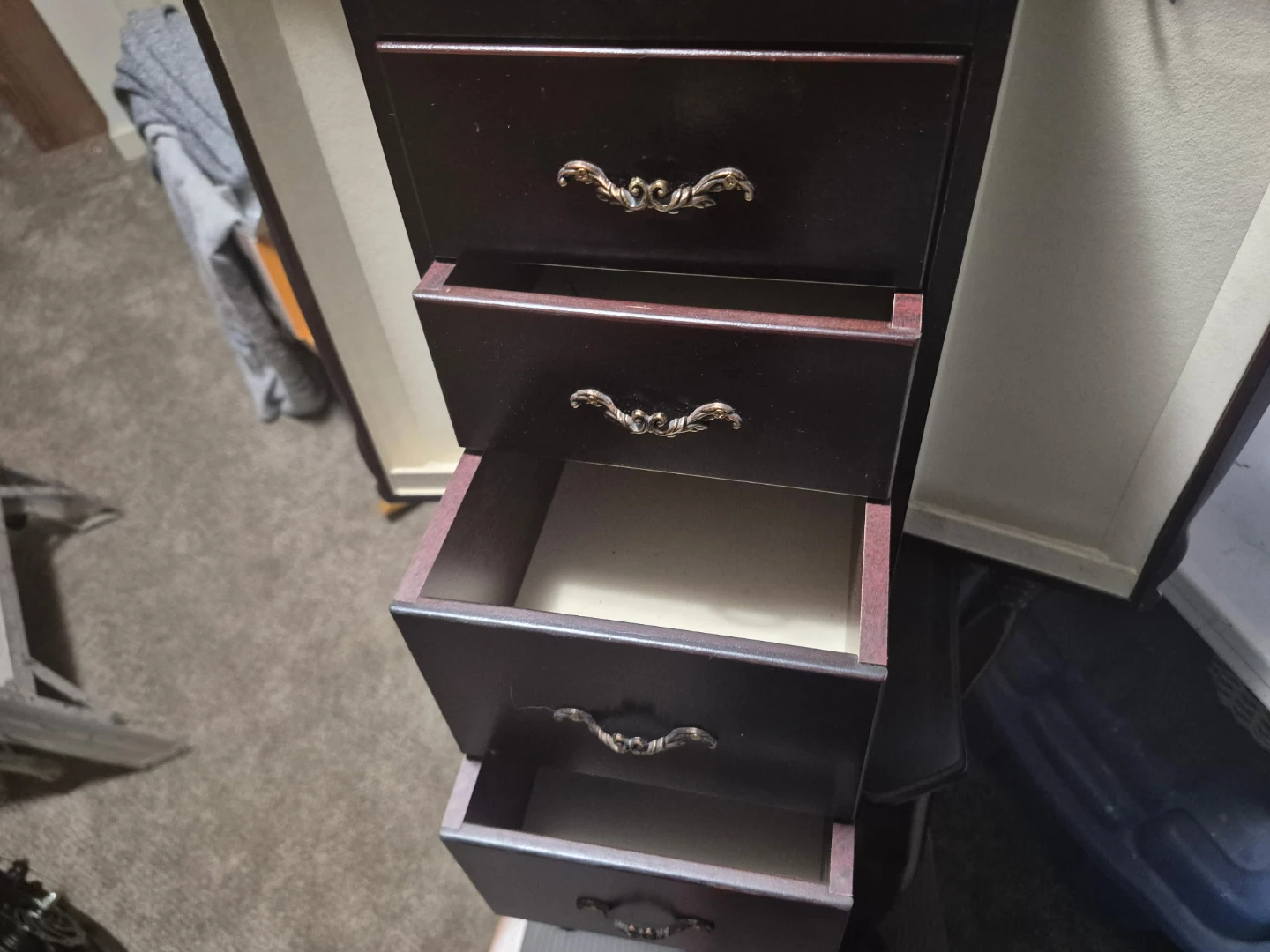Jewelry Armoire - Dark Wood - photo 2