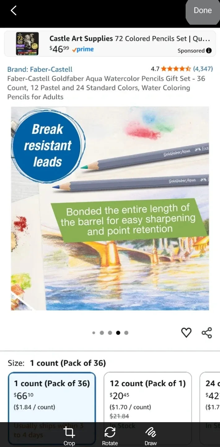 (NEW) Faber-Castell Goldfaber Pencils (retail $75) 🎁 -#Cleanout image indicator(8)