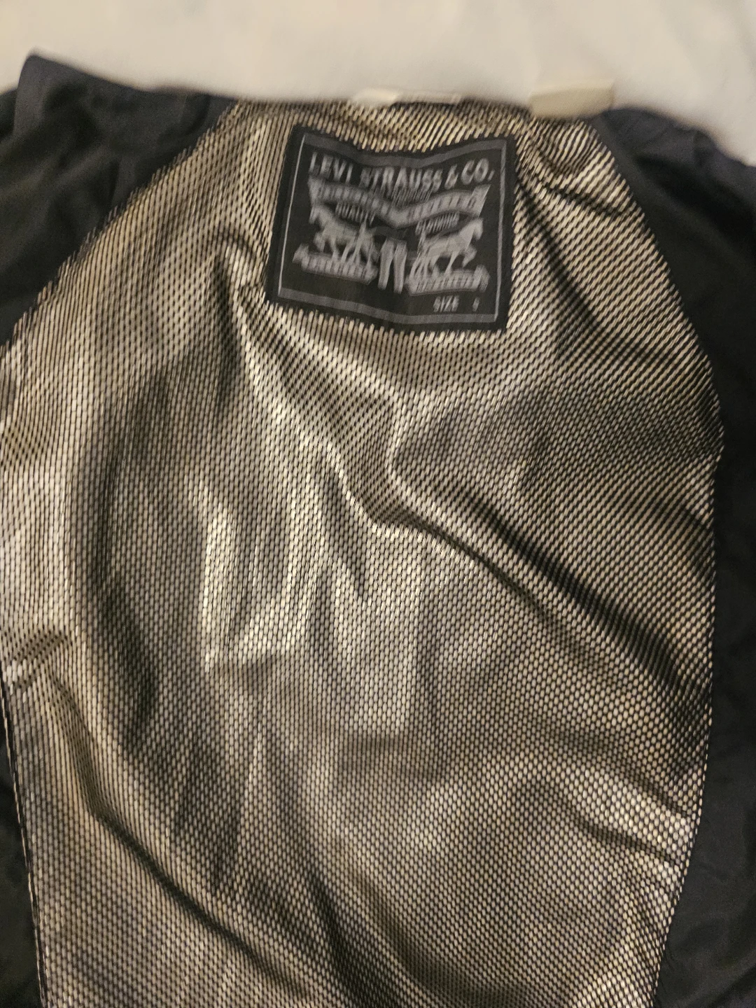 Levi's White Puffer Coat S (unisex) - photo 5